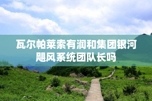 瓦尔帕莱索有润和集团银河飓风系统团队长吗