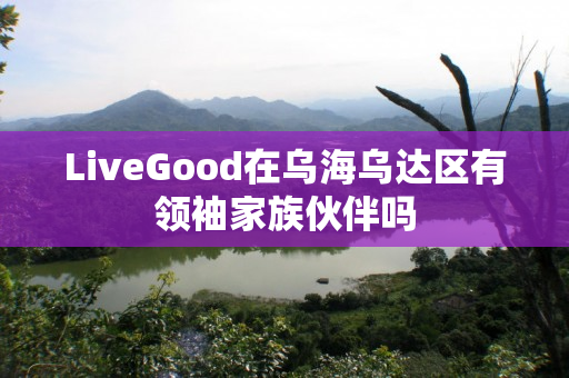 LiveGood在乌海乌达区有领袖家族伙伴吗