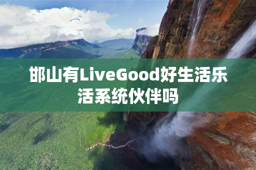邯山有LiveGood好生活乐活系统伙伴吗