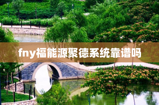 fny福能源聚德系统靠谱吗