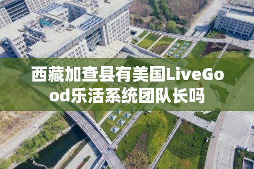 西藏加查县有美国LiveGood乐活系统团队长吗