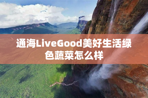 通海LiveGood美好生活绿色蔬菜怎么样
