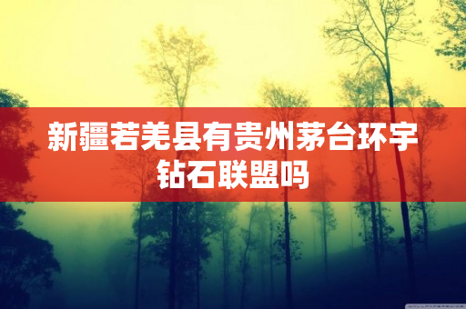 新疆若羌县有贵州茅台环宇钻石联盟吗