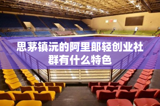 思茅镇沅的阿里郎轻创业社群有什么特色