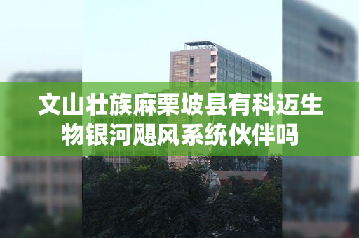 文山壮族麻栗坡县有科迈生物银河飓风系统伙伴吗