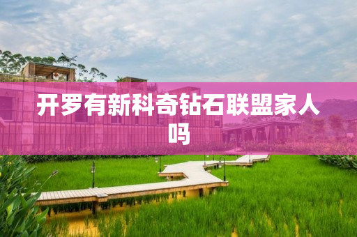 开罗有新科奇钻石联盟家人吗