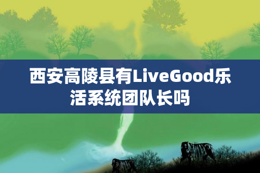 西安高陵县有LiveGood乐活系统团队长吗