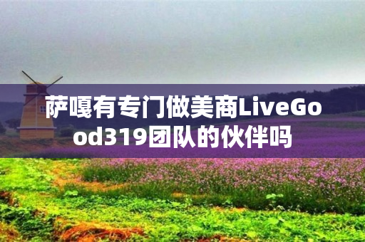 萨嘎有专门做美商LiveGood319团队的伙伴吗