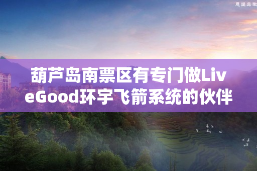 葫芦岛南票区有专门做LiveGood环宇飞箭系统的伙伴吗