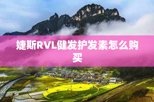 婕斯RVL健发护发素怎么购买