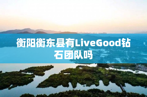 衡阳衡东县有LiveGood钻石团队吗
