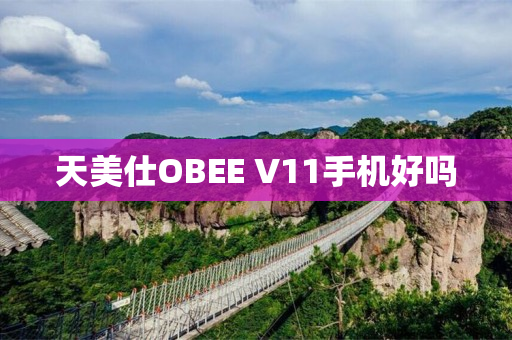 天美仕OBEE V11手机好吗