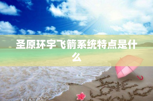 圣原环宇飞箭系统特点是什么