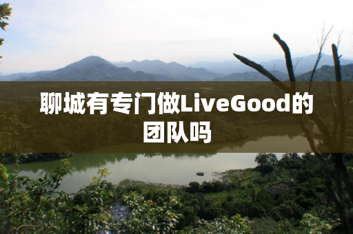 聊城有专门做LiveGood的团队吗