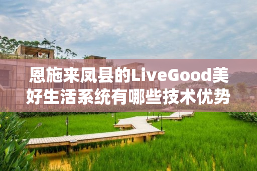 恩施来凤县的LiveGood美好生活系统有哪些技术优势
