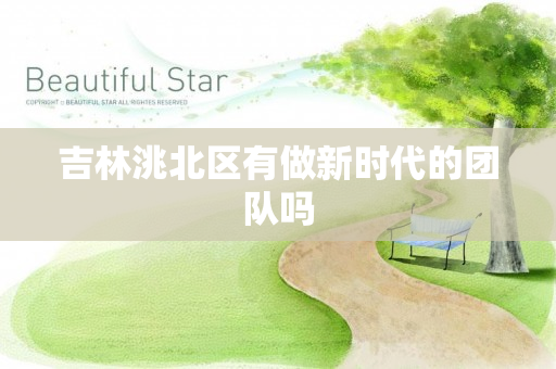 吉林洮北区有做新时代的团队吗
