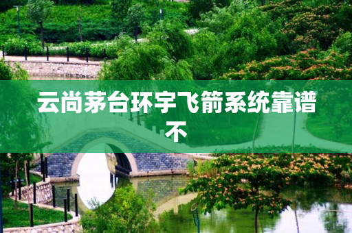 云尚茅台环宇飞箭系统靠谱不