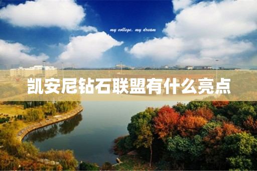 凯安尼钻石联盟有什么亮点