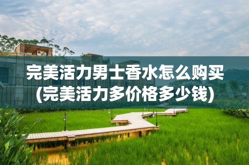 完美活力男士香水怎么购买(完美活力多价格多少钱)