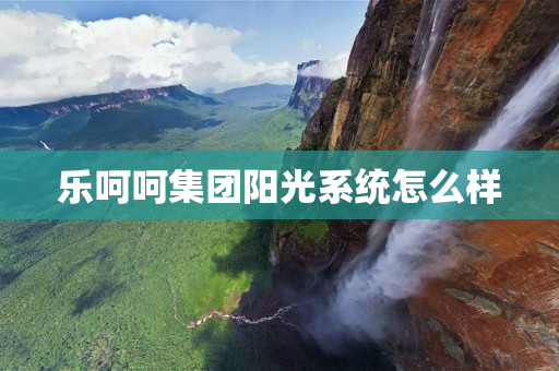 乐呵呵集团阳光系统怎么样