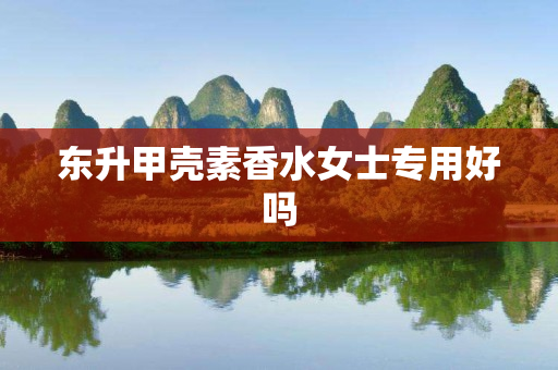 东升甲壳素香水女士专用好吗