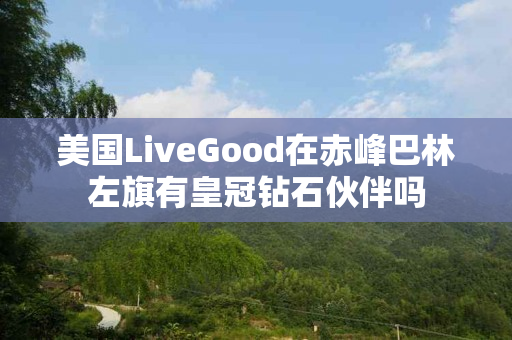美国LiveGood在赤峰巴林左旗有皇冠钻石伙伴吗