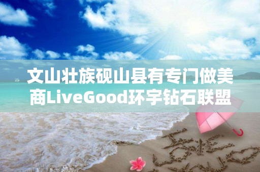 文山壮族砚山县有专门做美商LiveGood环宇钻石联盟的伙伴吗
