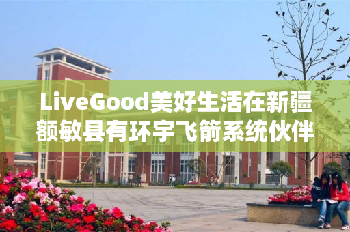 LiveGood美好生活在新疆额敏县有环宇飞箭系统伙伴吗