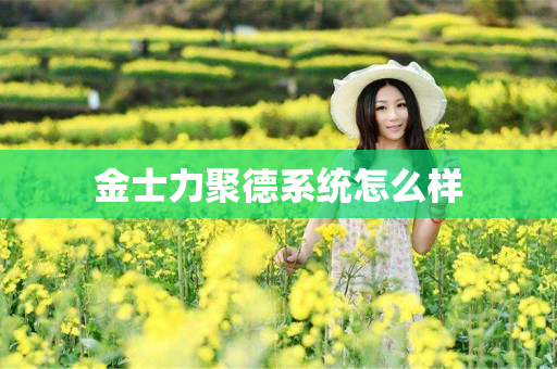 金士力聚德系统怎么样