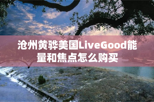 沧州黄骅美国LiveGood能量和焦点怎么购买
