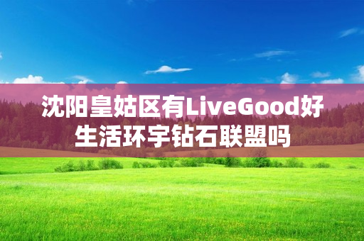 沈阳皇姑区有LiveGood好生活环宇钻石联盟吗