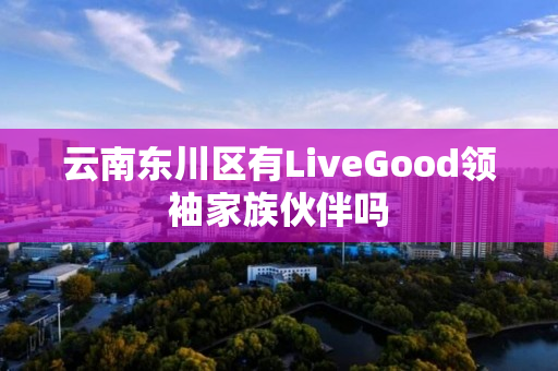 云南东川区有LiveGood领袖家族伙伴吗