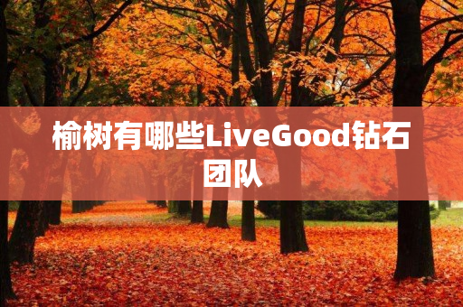 榆树有哪些LiveGood钻石团队