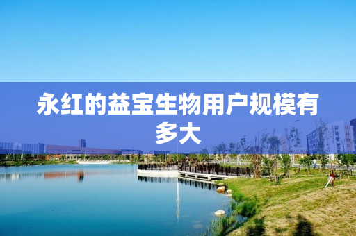 永红的益宝生物用户规模有多大