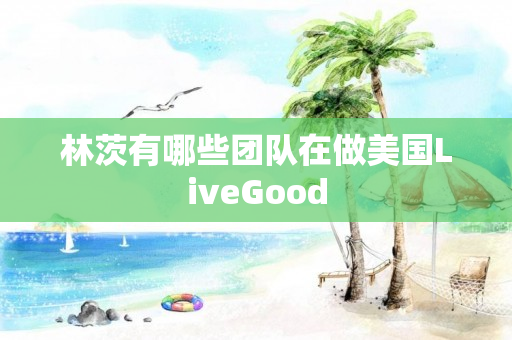 林茨有哪些团队在做美国LiveGood