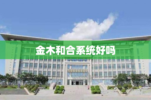 金木和合系统好吗