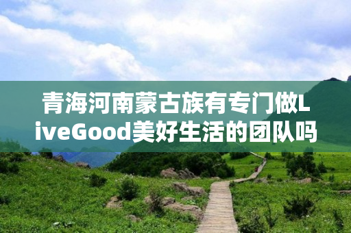 青海河南蒙古族有专门做LiveGood美好生活的团队吗