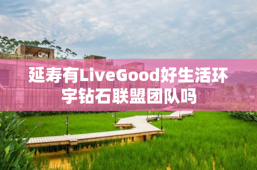 延寿有LiveGood好生活环宇钻石联盟团队吗