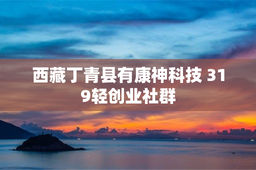 西藏丁青县有康神科技 319轻创业社群