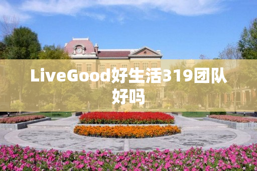 LiveGood好生活319团队好吗