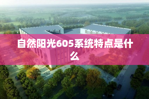 自然阳光605系统特点是什么