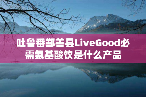 吐鲁番鄯善县LiveGood必需氨基酸饮是什么产品