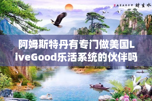 阿姆斯特丹有专门做美国LiveGood乐活系统的伙伴吗