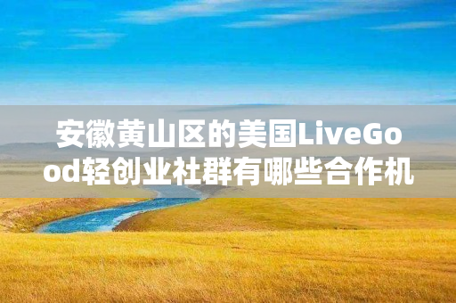 安徽黄山区的美国LiveGood轻创业社群有哪些合作机会