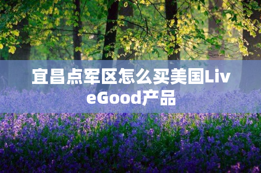 宜昌点军区怎么买美国LiveGood产品