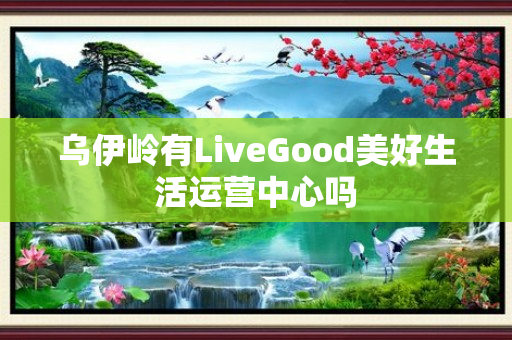 乌伊岭有LiveGood美好生活运营中心吗