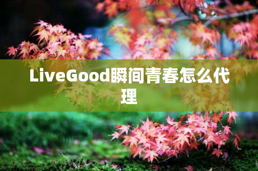 LiveGood瞬间青春怎么代理