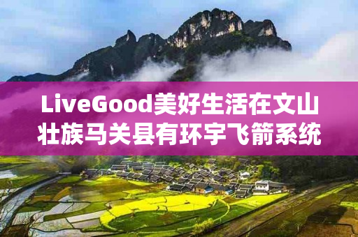 LiveGood美好生活在文山壮族马关县有环宇飞箭系统伙伴吗