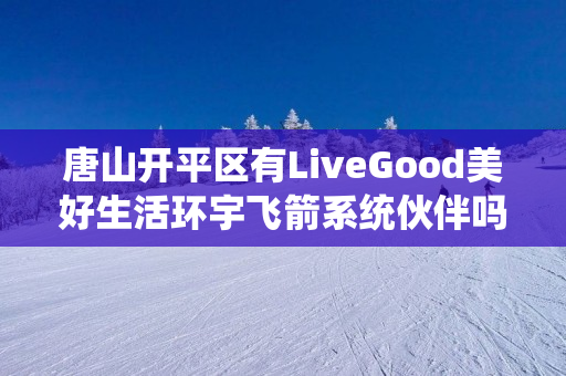 唐山开平区有LiveGood美好生活环宇飞箭系统伙伴吗