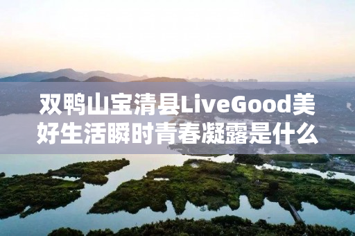 双鸭山宝清县LiveGood美好生活瞬时青春凝露是什么产品